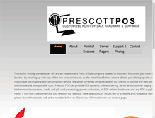 Tablet Screenshot of prescottpos.com